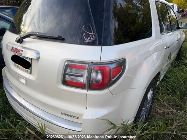 Vin: 1gkkvtkdxej134242, lot: 10291810, gmc acadia denali 20144