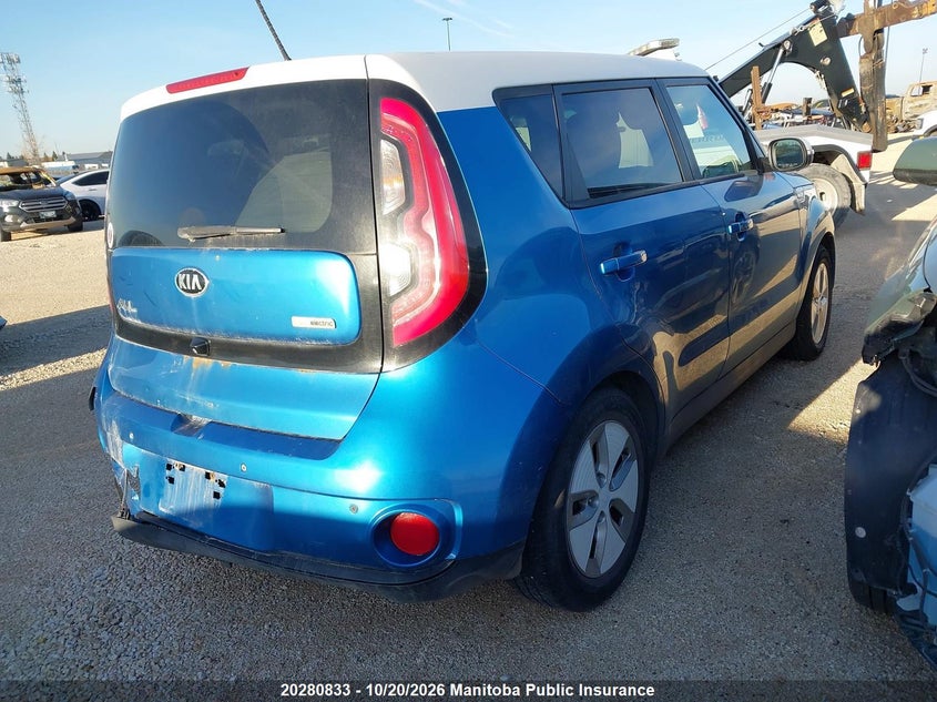 Vin: kndjx3ae4g7005375, lot: 10291817, kia soul ev 20164
