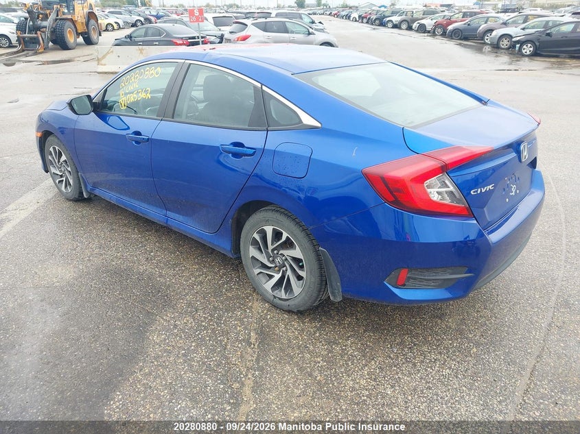 Vin: 2hgfc2f72gh025362, lot: 10291864, honda civic ex 20163