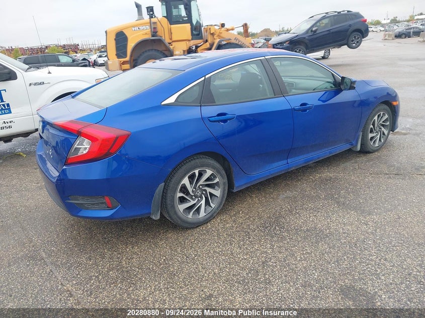 Vin: 2hgfc2f72gh025362, lot: 10291864, honda civic ex 20164