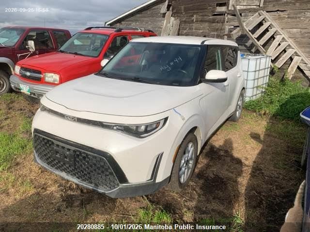 Vin: kndj33au8p7210183, lot: 10291869, kia soul ex 20232
