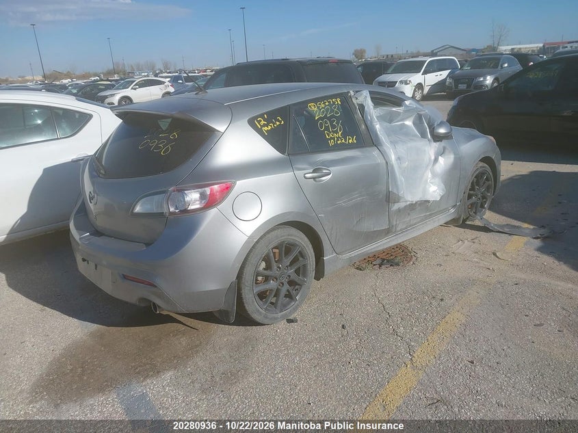 Vin: jm1bl1m53c1562758, lot: 10291920, mazda mazda3 sport gt 20124