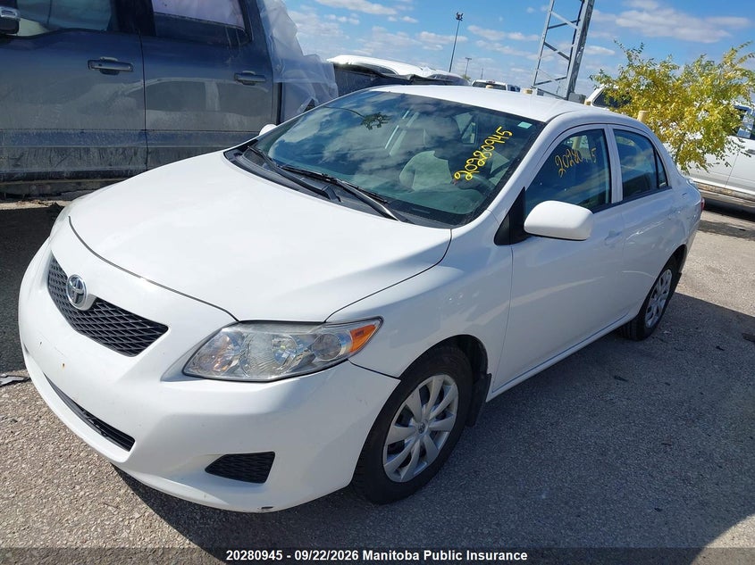 Vin: 2t1bu4ee7ac252960, lot: 10291929, toyota corolla ce 20102
