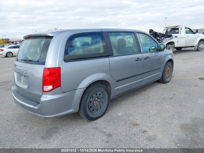 Vin: 2c4rdgbg3gr195333, lot: 10291996, dodge grand caravan se 20164