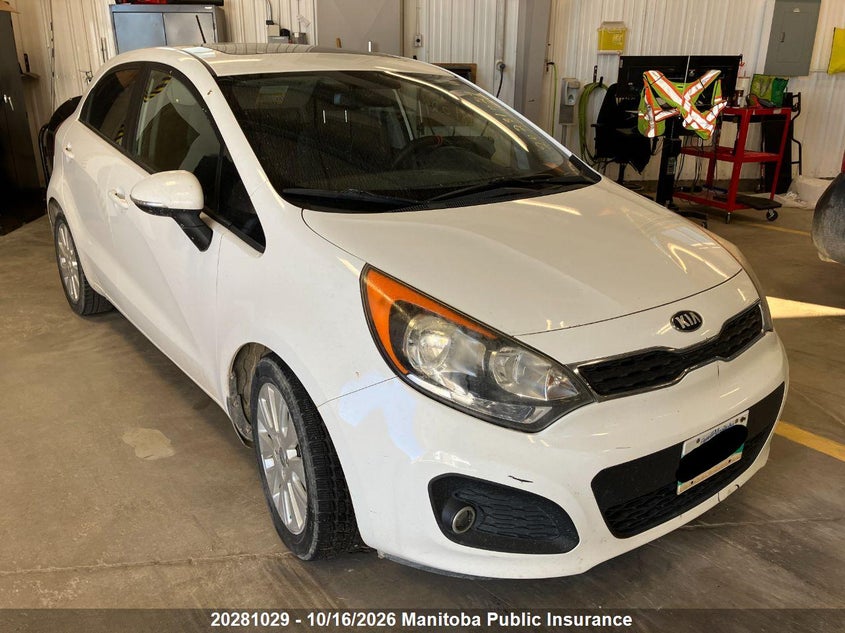 Vin: knadn5a39d6797910, lot: 10292013, kia rio 5 lx 2013 img_1