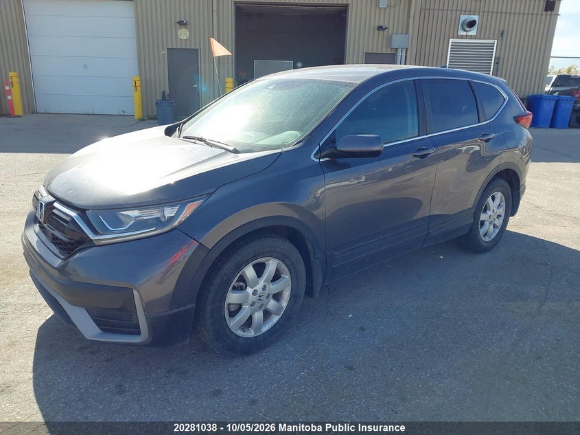 2021 Honda Cr-V Lx, Front, IAAI, VIN 2HKRW1H20MH000770 — photo 2