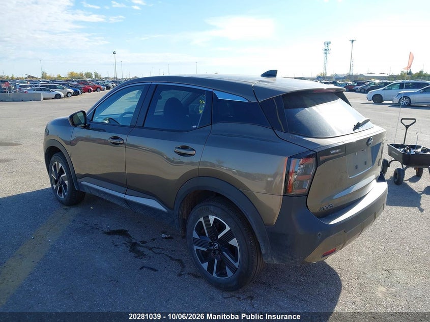 Vin: 3n8ap6cb7tl384581, lot: 10292023, nissan kicks sv 20263