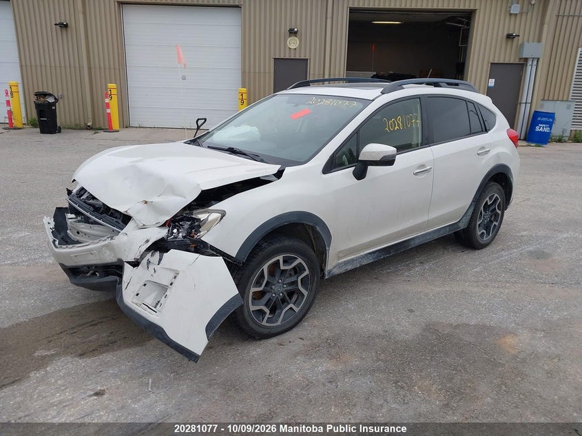2017 Subaru Crosstrek Limited, Front, IAAI, VIN JF2GPALC6HH248824 — photo 2