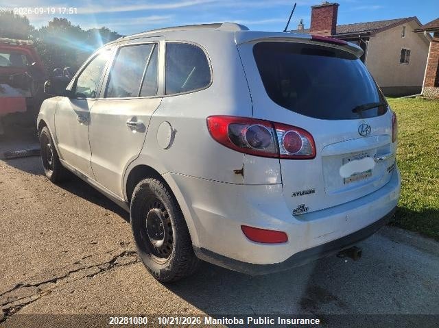 Vin: 5nmshdag0ah382357, lot: 10292064, hyundai santa fe limited 20103