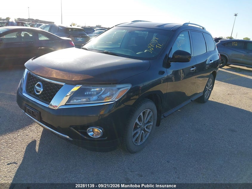 2015 Nissan Pathfinder, Град, IAAI, VIN 5N1AR2MM1FC680853 — фото 2