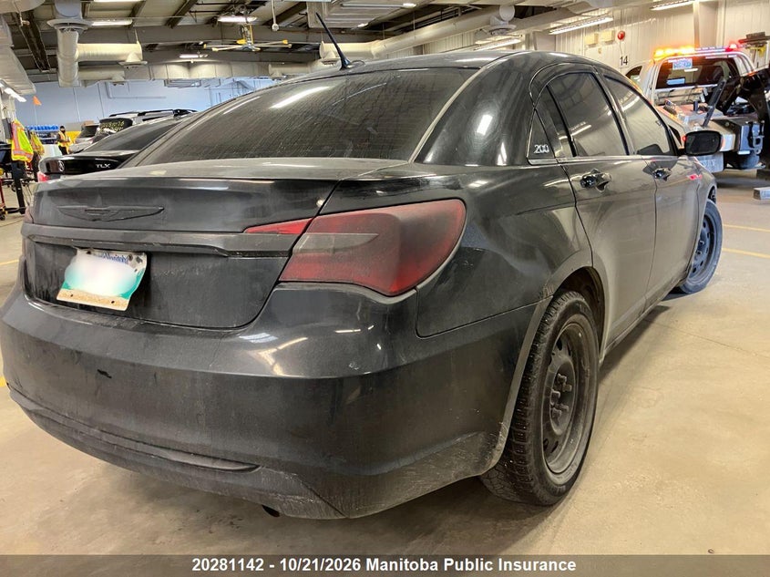 Vin: 1c3ccbab7dn569683, lot: 10292126, chrysler 200 lx 20134