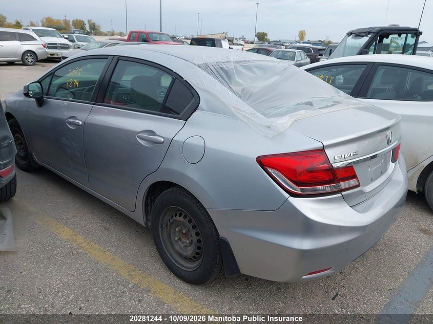 Vin: 2hgfb2f49dh008515, lot: 10292228, honda civic lx 20133