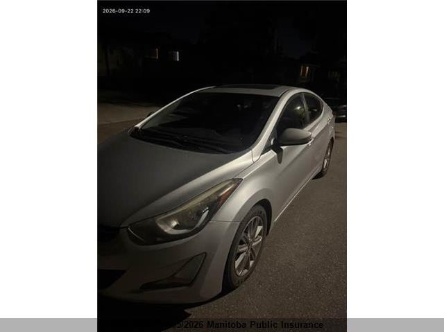 Vin: kmhdh4ae4fu309625, lot: 10292339, hyundai elantra limited 20152