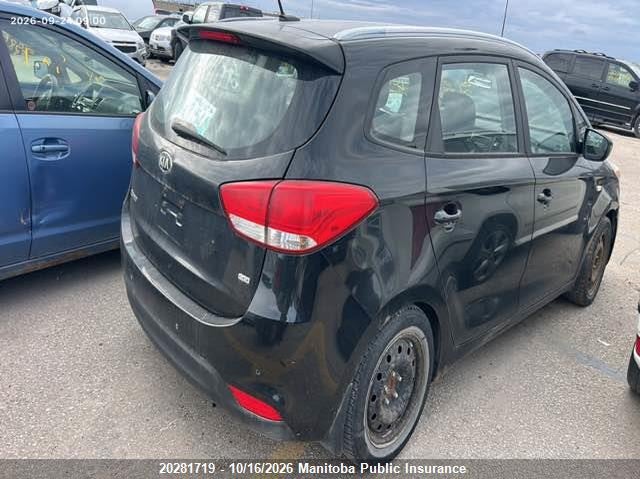 Vin: knaht8a36e7024221, lot: 10292703, kia rondo lx 20144