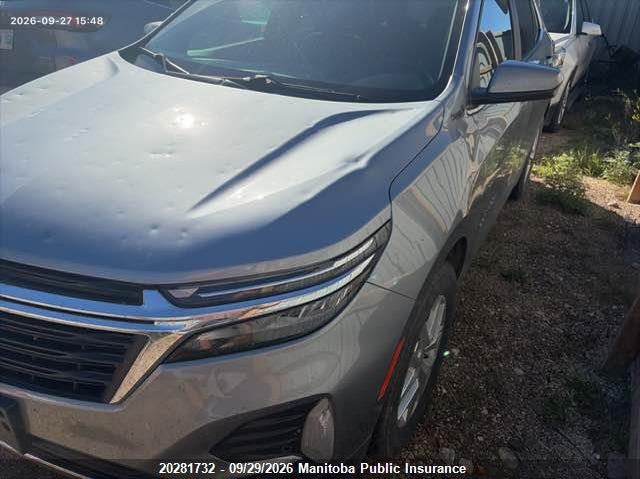 Vin: 3gnaxueg6rs115566, lot: 10292716, chevrolet equinox lt 20242