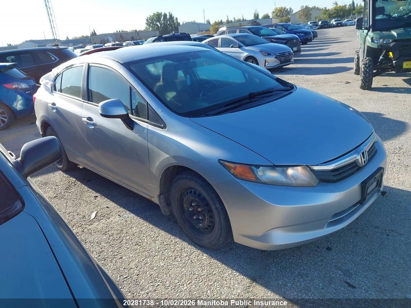 Vin: 2hgfb2f43ch103862, lot: 10292722, honda civic lx 20121