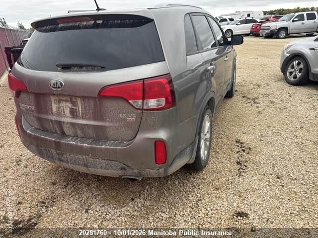 Vin: 5xykuda70eg467498, lot: 10292744, kia sorento ex v6 20144