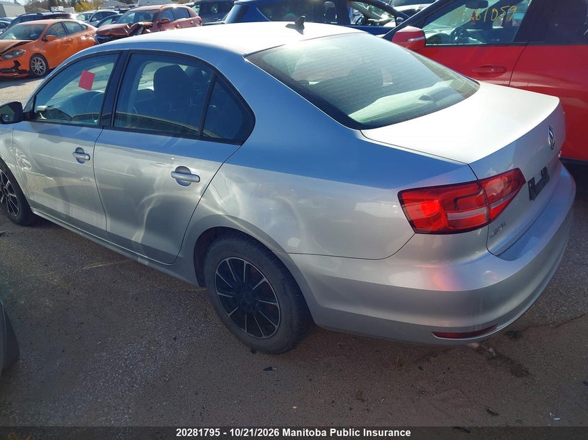Vin: 3vwd07aj7fm235645, lot: 10292779, volkswagen jetta 1.8 tsi 20153