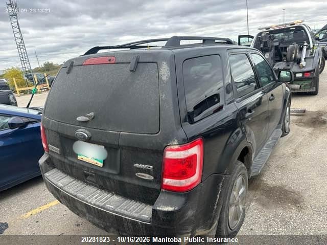 Vin: 1fmcu9dg6akb39113, lot: 10292807, ford escape xlt v6 20104