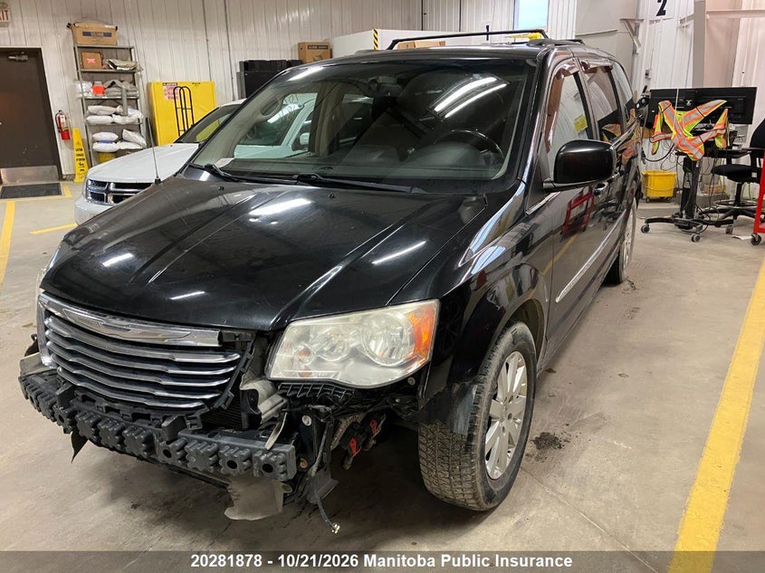 Vin: 2c4rc1bgxdr635642, lot: 10292862, chrysler town & country touring 20132