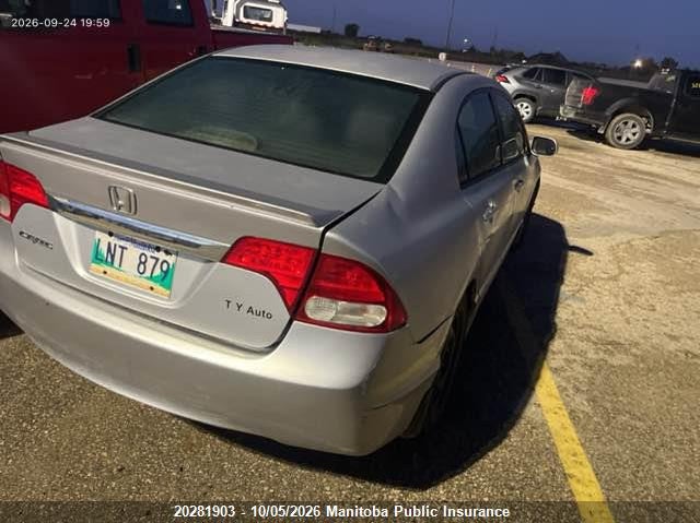 Vin: 2hgfa1f68ah014817, lot: 10292887, honda civic lx sport 20103