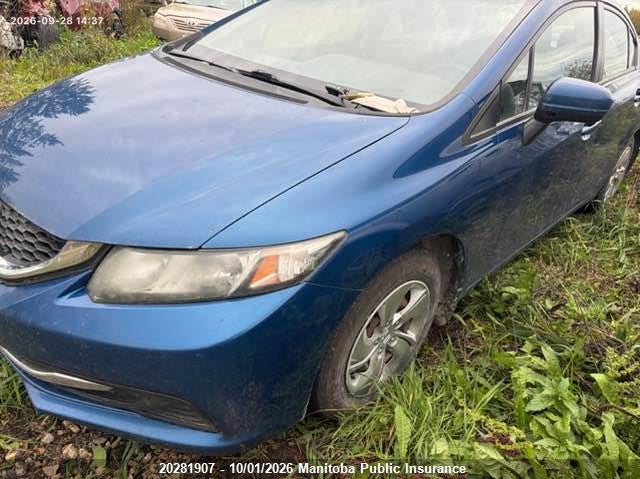Vin: 2hgfb2f40eh022112, lot: 10292891, honda civic lx 20142
