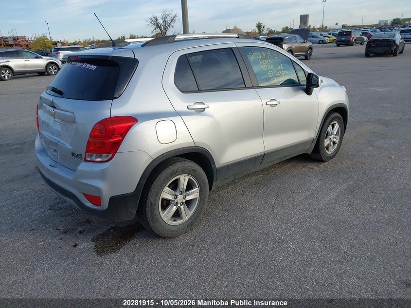 Vin: kl7cjlsm1nb529512, lot: 10292899, chevrolet trax lt 20224