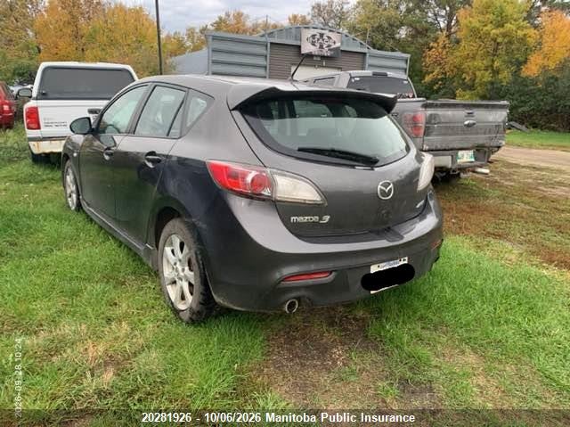 Vin: jm1bl1h51a1301460, lot: 10292910, mazda 3 mazda sport gs 20103