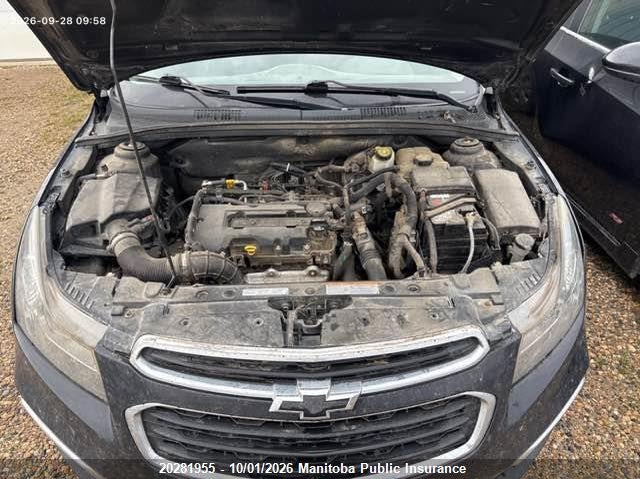 2015 CHEVROLET CRUZE LT TURBO VIN 1G1PC5SB6F7166615 — фото 10