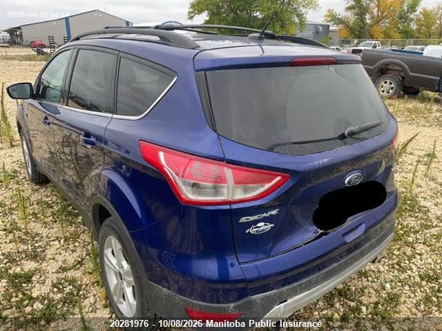 Vin: 1fmcu9g94dub41643, lot: 10292960, ford escape se 20133