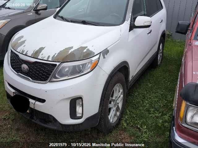 Vin: 5xyktda79eg451643, lot: 10292963, kia sorento lx v6 20142