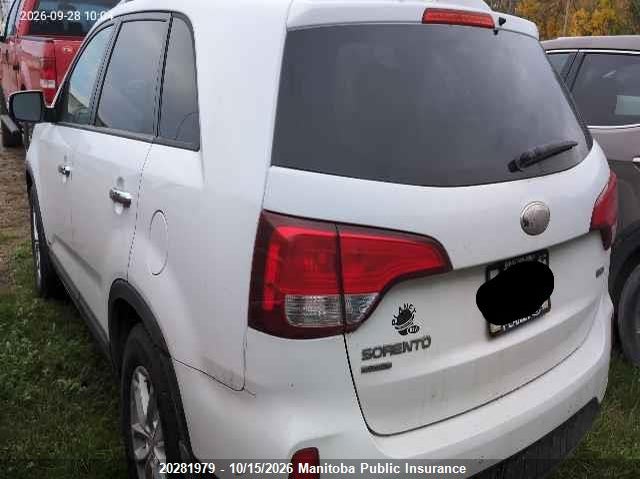 Vin: 5xyktda79eg451643, lot: 10292963, kia sorento lx v6 20143