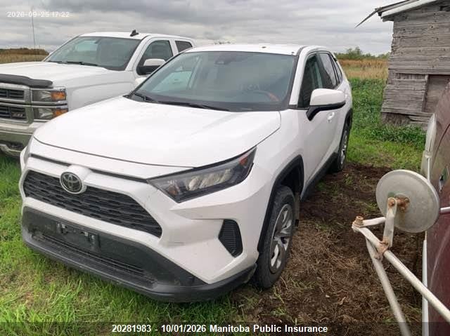Vin: 2t3b1rfvxnc296016, lot: 10292967, toyota rav4 le 20222