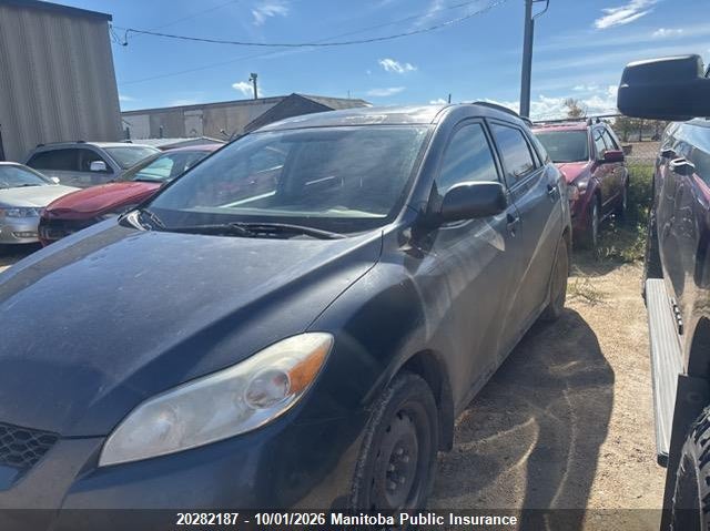 Vin: 2t1le4ee8ac012074, lot: 10293171, toyota matrix xr 20102