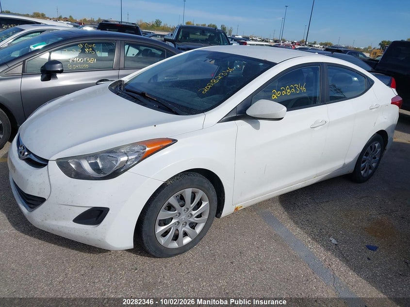 Vin: 5npdh4ae1dh158500, lot: 10293330, hyundai elantra gls/limited 20132