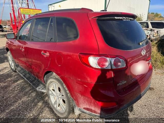Vin: 5nmshdag8ah336405, lot: 10293414, hyundai santa fe gl 20103