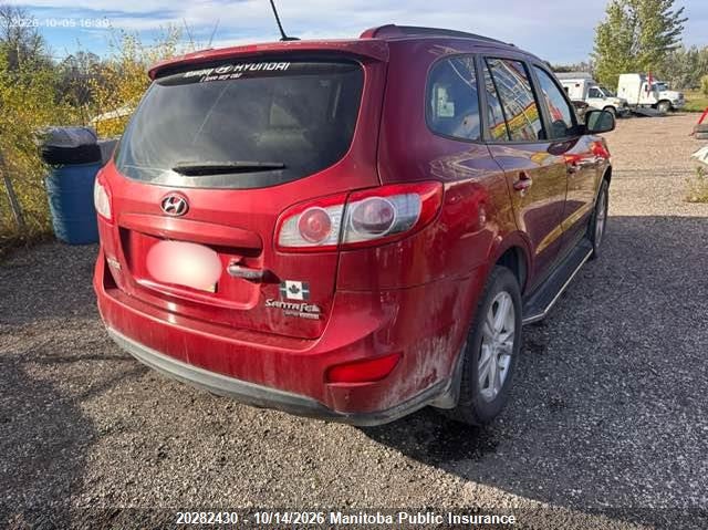 Vin: 5nmshdag8ah336405, lot: 10293414, hyundai santa fe gl 20104
