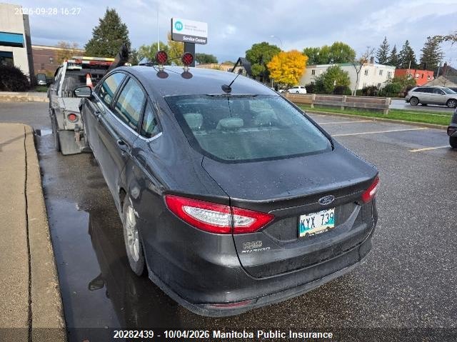 Vin: 3fa6p0g73fr209627, lot: 10293423, ford fusion s 20153