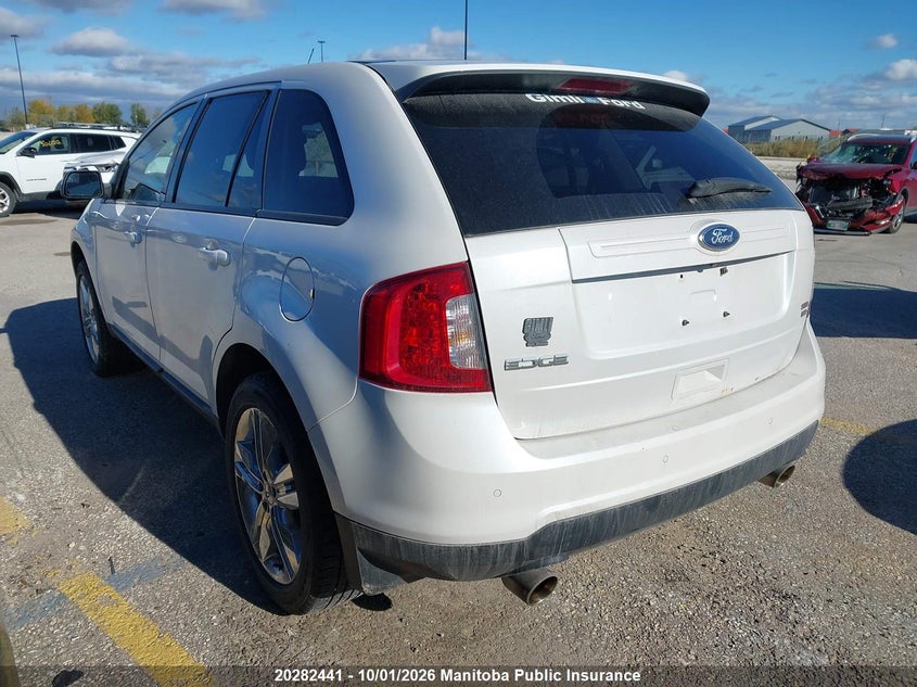 Vin: 2fmdk4jc5ebb69640, lot: 10293425, ford edge sel 20143