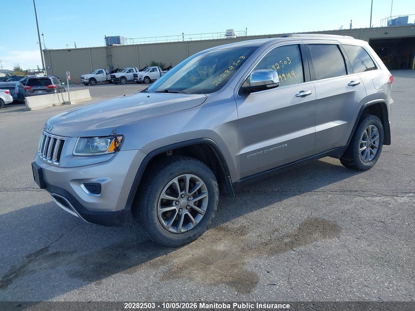 Vin: 1c4rjfbg1gc319949, lot: 10293487, jeep grand cherokee limited 20162