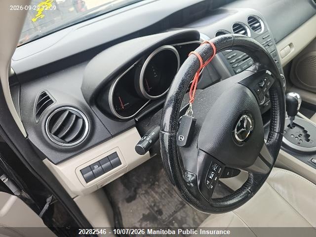 Vin: jm3er4c34c0424284, lot: 10293530, mazda cx-7 20121