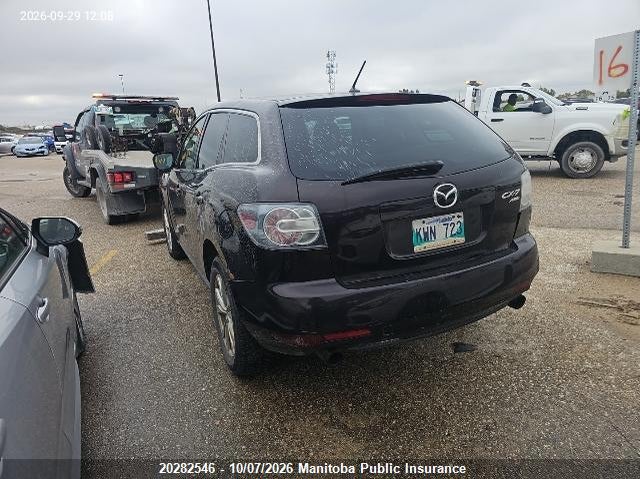 Vin: jm3er4c34c0424284, lot: 10293530, mazda cx-7 20124