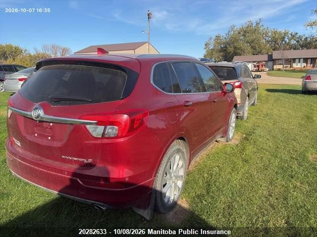 Vin: lrbfxesxxhd100879, lot: 10293617, buick envision turbo 20173