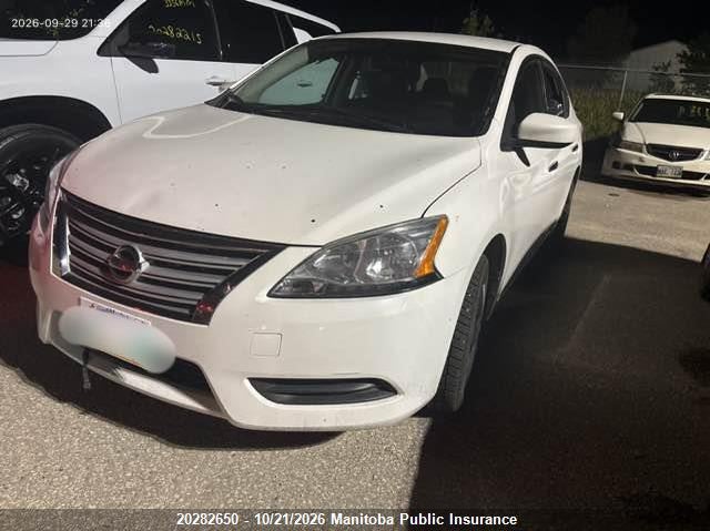 Vin: 3n1ab7ap3el667581, lot: 10293634, nissan sentra 1.8 s 20142