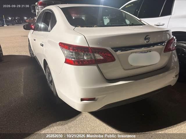 Vin: 3n1ab7ap3el667581, lot: 10293634, nissan sentra 1.8 s 20143