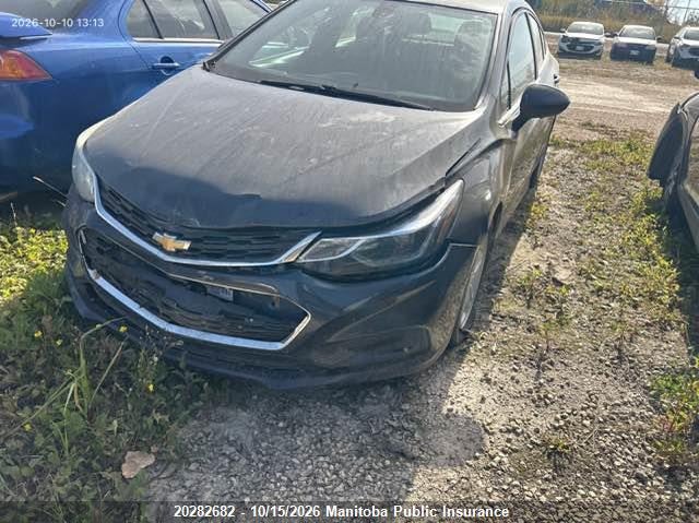 Vin: 1g1be5sm1g7292677, lot: 10293666, chevrolet cruze lt turbo 20162