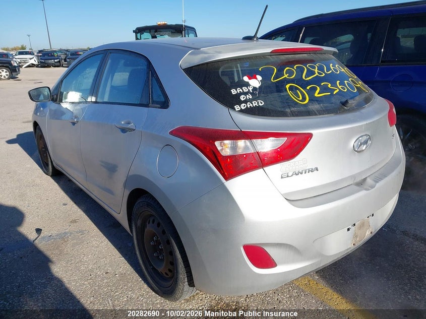 Vin: kmhd25lh0fu236090, lot: 10293674, hyundai elantra gt 20153