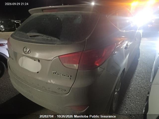 Vin: km8jtcac6du593654, lot: 10293688, hyundai tucson gls 20134