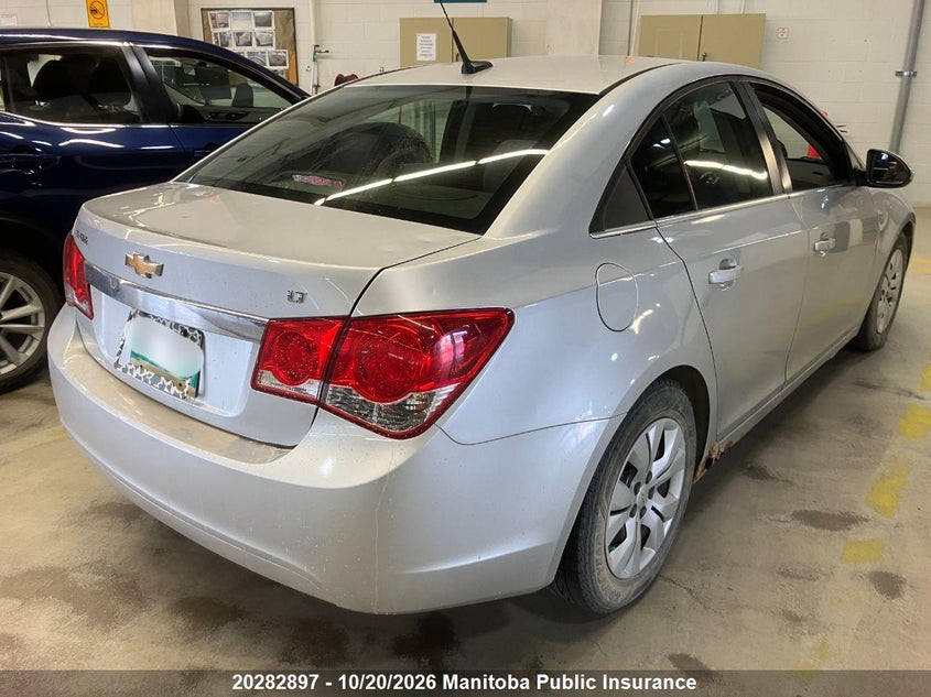Vin: 1g1pc5sb9d7278371, lot: 10293881, chevrolet cruze lt turbo 20133