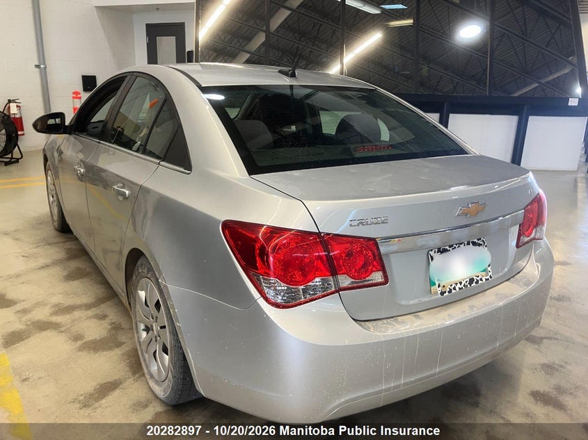 Vin: 1g1pc5sb9d7278371, lot: 10293881, chevrolet cruze lt turbo 20134